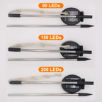 Koadclo | 4-Piece Solar Firework Garden Lights – Weatherproof LED Decorative Stakes for Garden & Patio