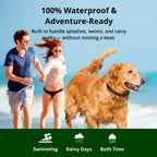 Amtn Club | 1000m Waterproof Dog Training Collar – Rechargeable, Remote Control & Adjustable for Small, Medium, and Large Dogs