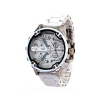 Koadclo | Stainless Steel Chronograph Quartz Watch – Premium Analog Sport Wristwatch for Men