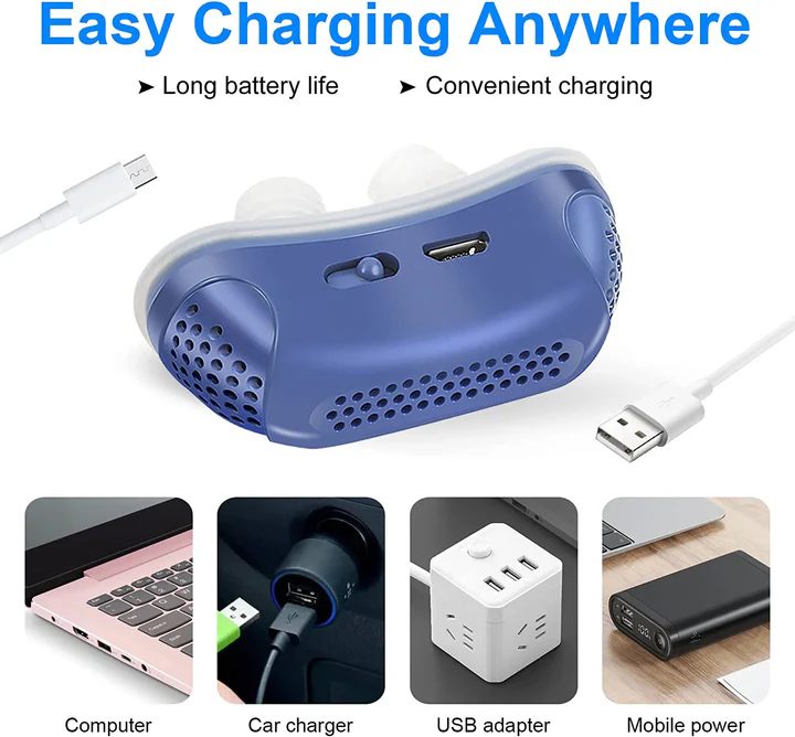 Koadclo | Micro CPAP Sleep Apnea Machine for Travel – Portable Anti-Snoring Device