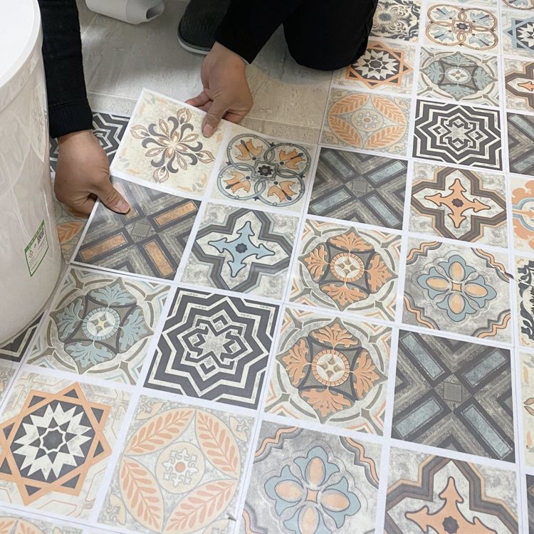 Koadclo | Multi-Tonal Vinyl Plank Flooring – Peel and Stick Porcelain Tile Look for Kitchen & Bath