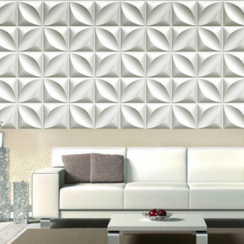 Koadclo | Square Interior Wall Cladding – Peel and Stick Texture Effect Wall Panels