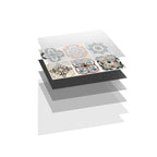 Koadclo | Multi-Tonal Vinyl Plank Flooring – Peel and Stick Porcelain Tile Look for Kitchen & Bath