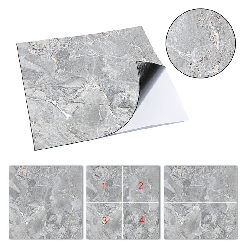 Koadclo | Multi-Tonal Vinyl Plank Flooring – Peel and Stick Porcelain Tile Look for Kitchen & Bath