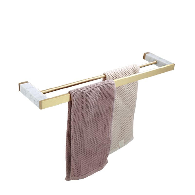 Koadclo | Polished Brass Bathroom Accessory Set - Marble Bathroom Hardware
