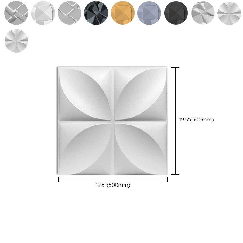 Koadclo | Square Interior Wall Cladding – Peel and Stick Texture Effect Wall Panels