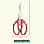 Koadclo | Japanese Stainless Steel Ultimate Task Kitchen Scissors