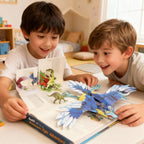 Koadclo | 3D Pop-up Book Dinosaurs – Interactive Pop-Up Book for Kids with Prehistoric Scenes