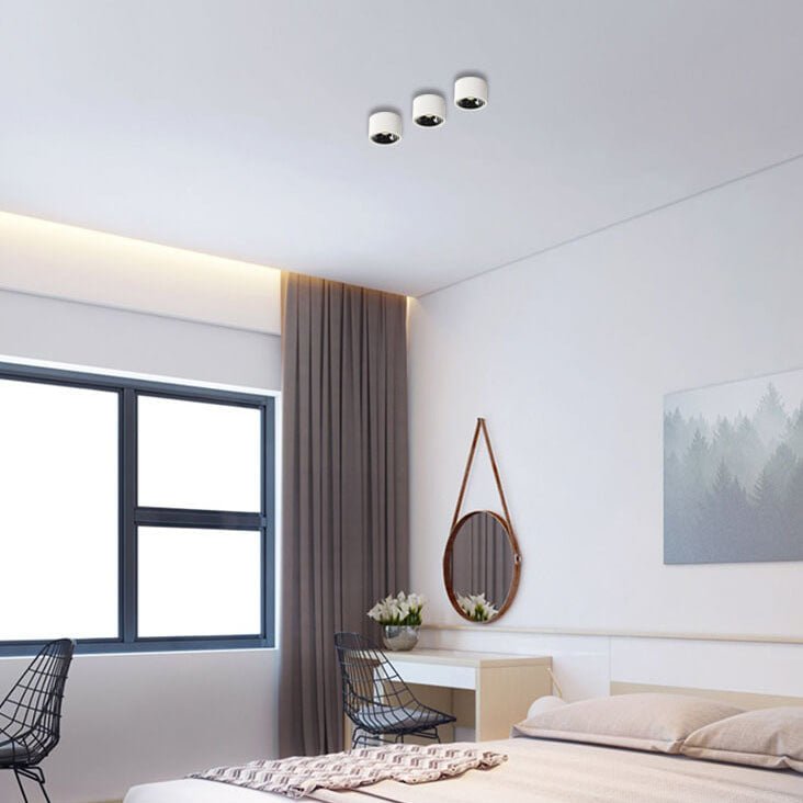 Koadclo | Origo Minimalist LED Ceiling Light – Adjustable Round Recessed Lamp for Modern Interiors