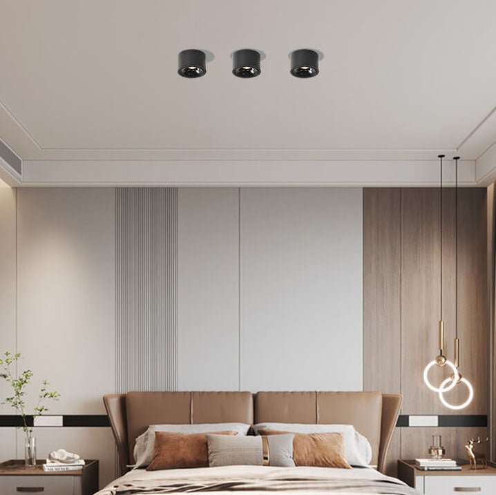 Koadclo | Origo Minimalist LED Ceiling Light – Adjustable Round Recessed Lamp for Modern Interiors