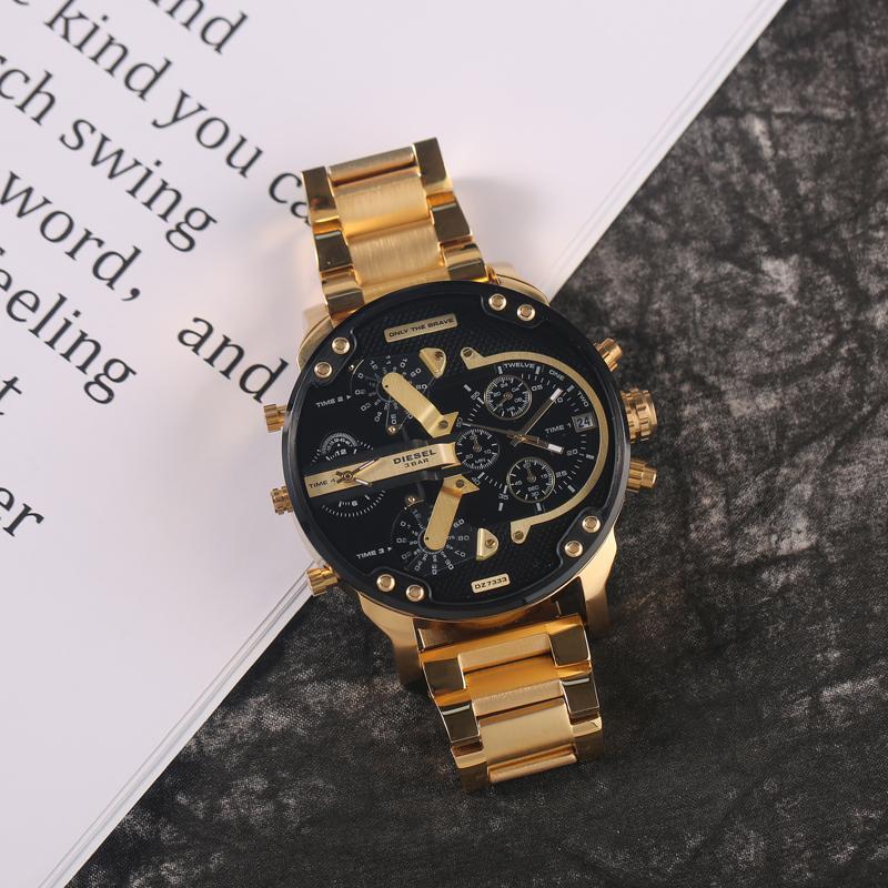 Koadclo | Stainless Steel Chronograph Quartz Watch – Premium Analog Sport Wristwatch for Men