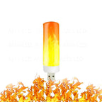Koadclo | Flame Effect LED Lamp – 9W Realistic Fire Light for Home Ambiance