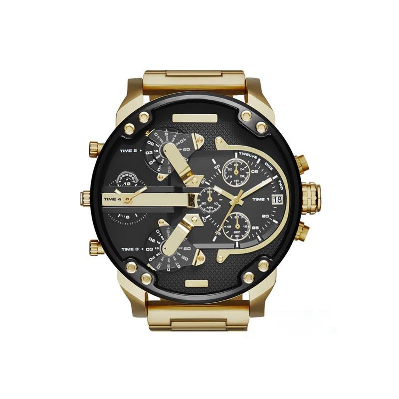 Koadclo | Stainless Steel Chronograph Quartz Watch – Premium Analog Sport Wristwatch for Men