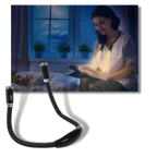 Koadclo | LED Neck Reading Lamp – Hands-Free Book Light for Bed & Travel