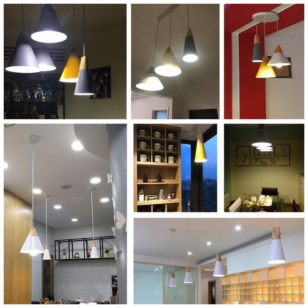 Koadclo | Minimalist Wooden Pendant Light – NordicLight Scandinavian Ceiling Lamp
