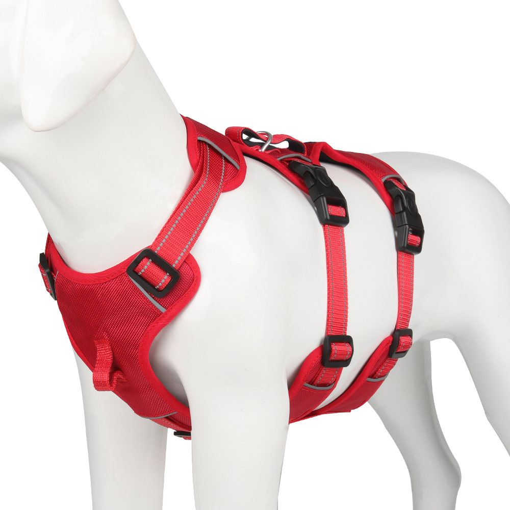 Koadclo | Reflective Anti-Pull Dog Harness – No-Pull Pet Vest with Handle, GripGuard