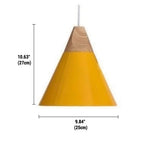 Koadclo | Minimalist Wooden Pendant Light – NordicLight Scandinavian Ceiling Lamp