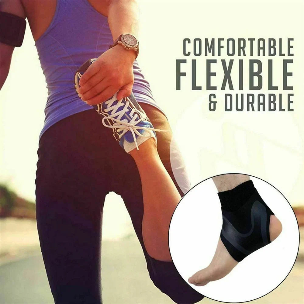 Koadclo | Plantar Ankle Support Wrap – Compression Sleeve for Pain Relief