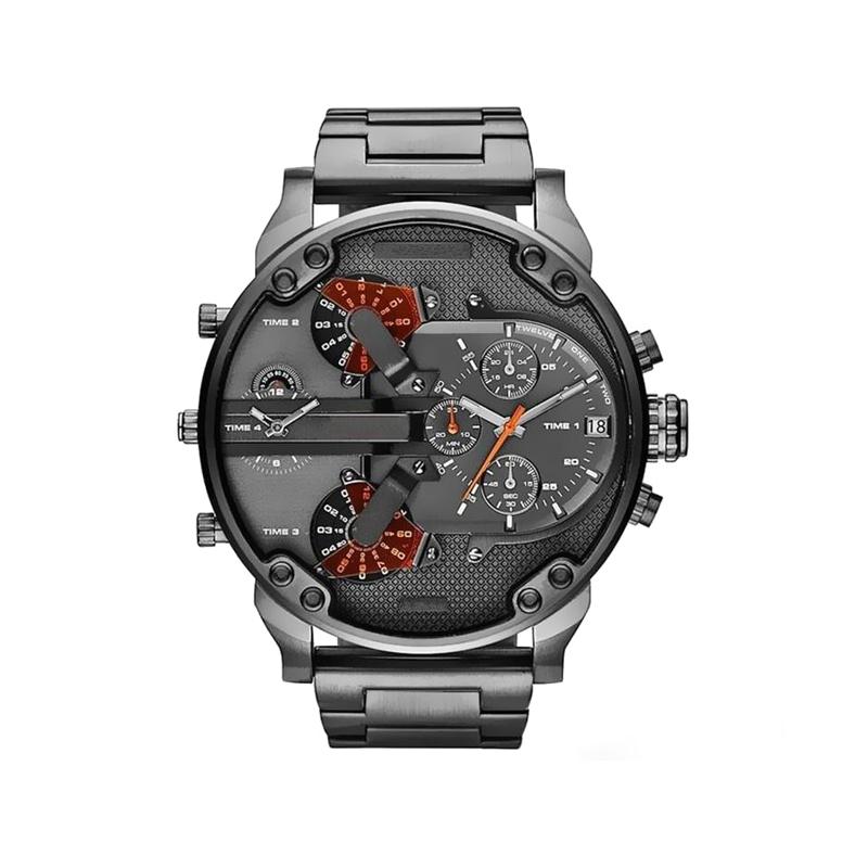 Koadclo | Stainless Steel Chronograph Quartz Watch – Premium Analog Sport Wristwatch for Men
