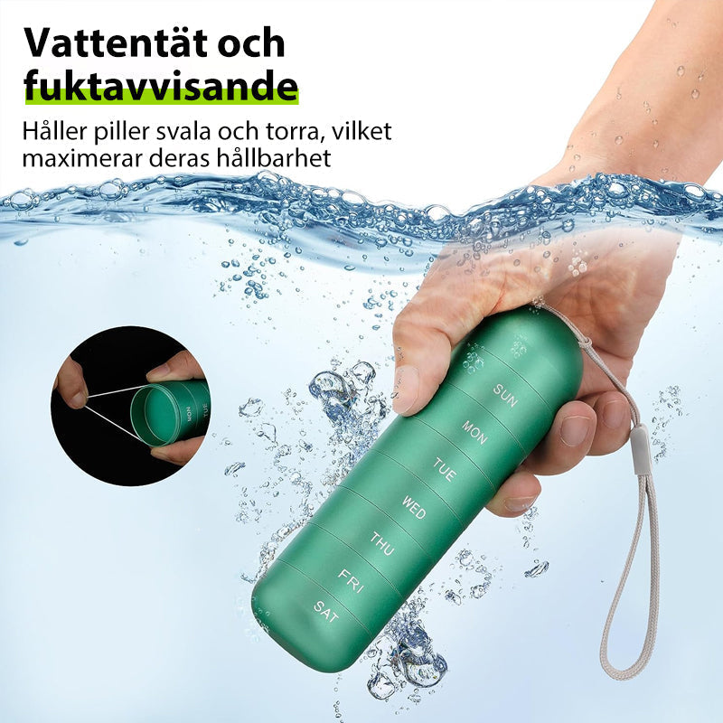 Koadclo | 7-Day Portable Pill Organizer for Travel