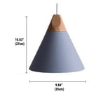 Koadclo | Minimalist Wooden Pendant Light – NordicLight Scandinavian Ceiling Lamp