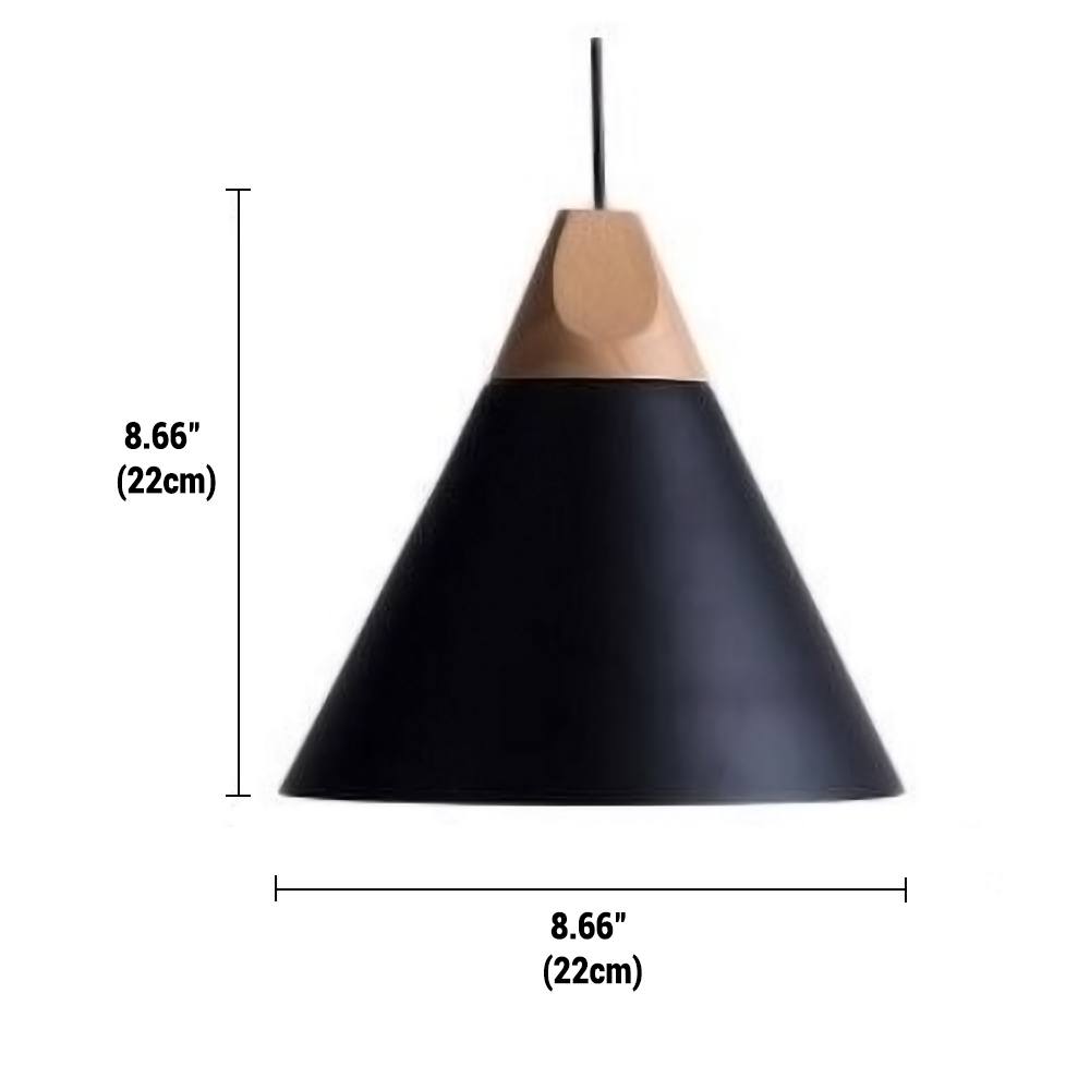 Koadclo | Minimalist Wooden Pendant Light – NordicLight Scandinavian Ceiling Lamp