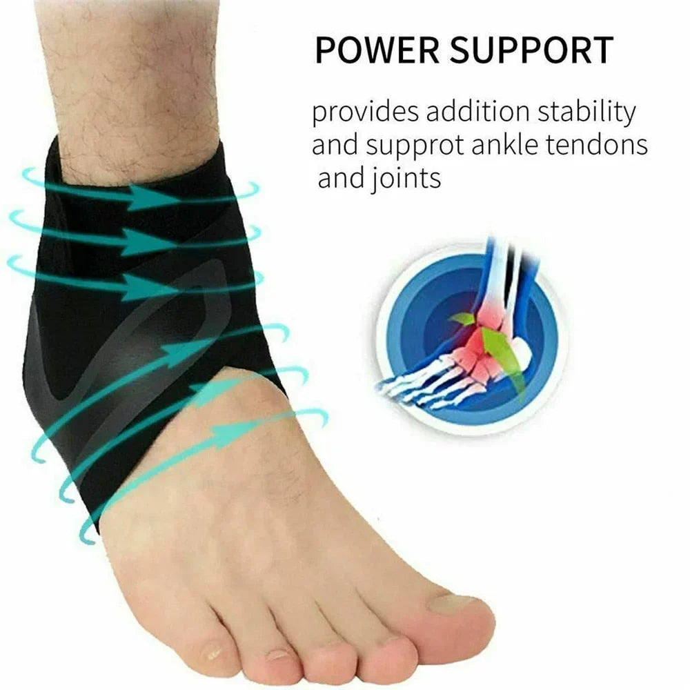 Koadclo | Plantar Ankle Support Wrap – Compression Sleeve for Pain Relief