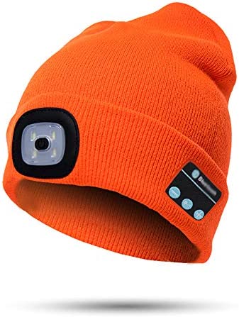 Koadclo | Bluetooth Beanie Hat with Light – Wireless Headphones Beanie for Winter & Hands-Free Calling