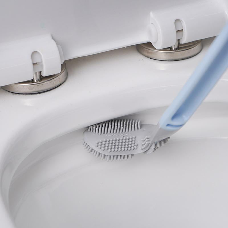 Koadclo | Long Handle Toilet Brush – Stainless Steel for Deep Cleaning