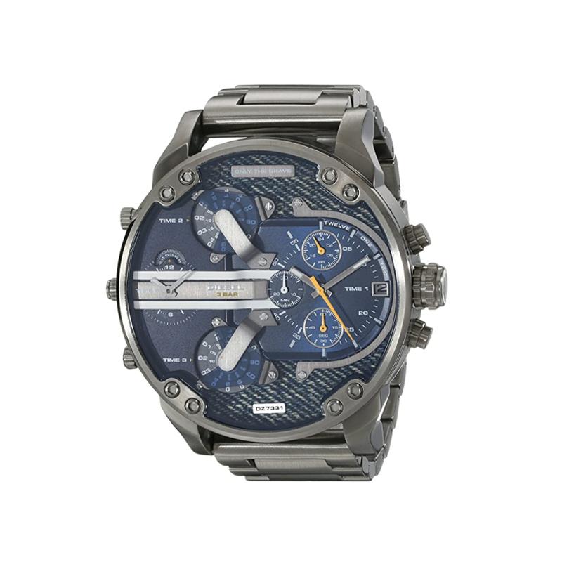 Koadclo | Stainless Steel Chronograph Quartz Watch – Premium Analog Sport Wristwatch for Men