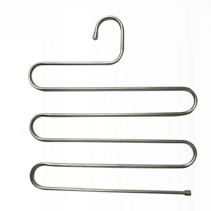 Koadclo | 5-Layer Stainless Steel S-Shape Clothes Hanger