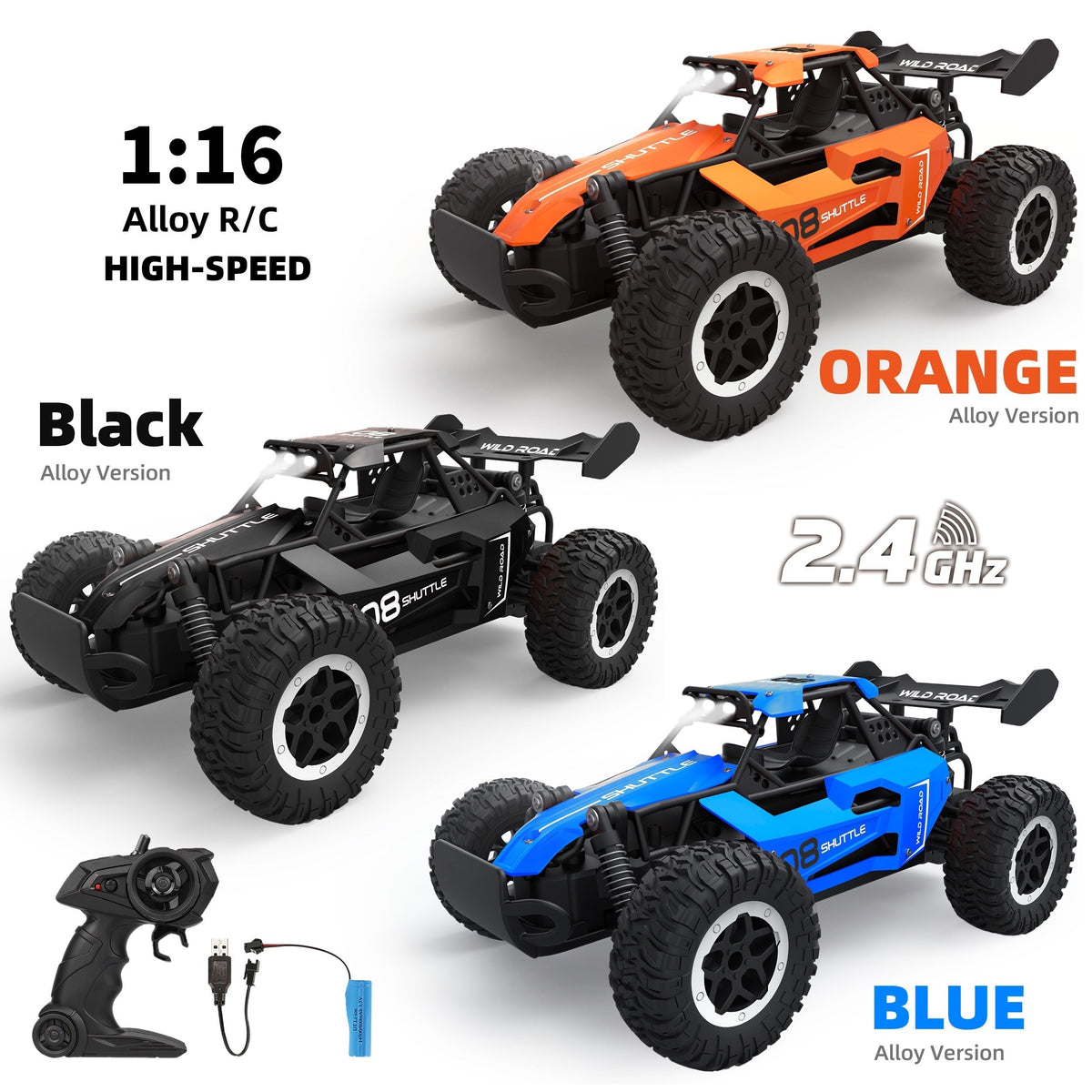 koadclo | Remote Control Off-Road Alloy Racing Car