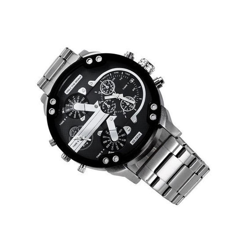 Koadclo | Stainless Steel Chronograph Quartz Watch – Premium Analog Sport Wristwatch for Men