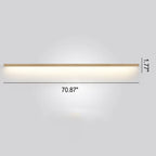 Koadclo | ZenBeam Japanese LED Wall Light - Solid Wood Modern Accent Lighting
