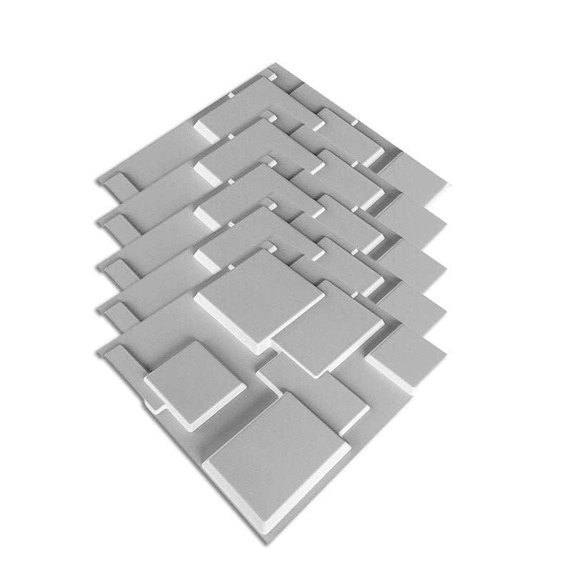Koadclo | Square Interior Wall Cladding – Peel and Stick Texture Effect Wall Panels