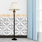 Koadclo | Square Interior Wall Cladding – Peel and Stick Texture Effect Wall Panels