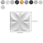 Koadclo | Square Interior Wall Cladding – Peel and Stick Texture Effect Wall Panels