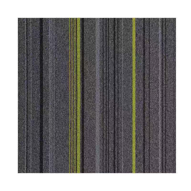 Koadclo | Dark Color Level Loop Carpet Tile – Non-Slip Self-Adhesive Indoor Office Carpet Squares