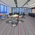 Koadclo | Dark Color Level Loop Carpet Tile – Non-Slip Self-Adhesive Indoor Office Carpet Squares