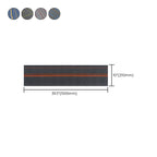 Koadclo | Dark Color Level Loop Carpet Tile – Non-Slip Self-Adhesive Indoor Office Carpet Squares