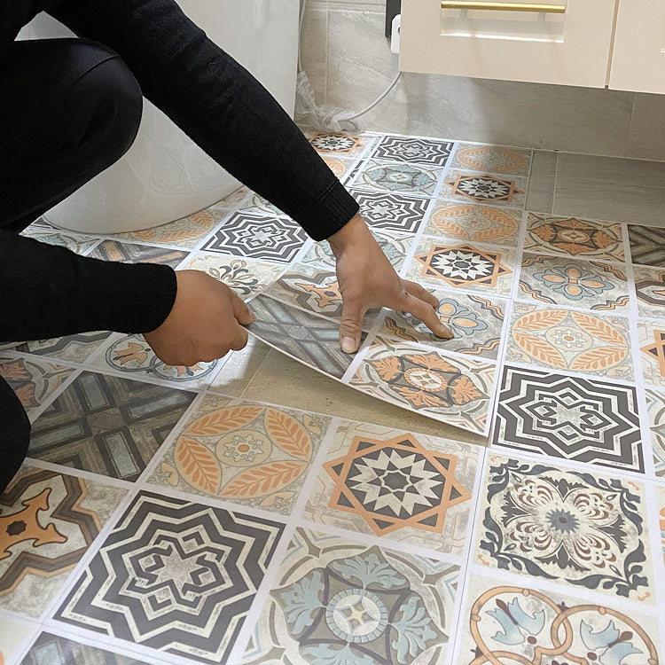 Koadclo | Multi-Tonal Vinyl Plank Flooring – Peel and Stick Porcelain Tile Look for Kitchen & Bath