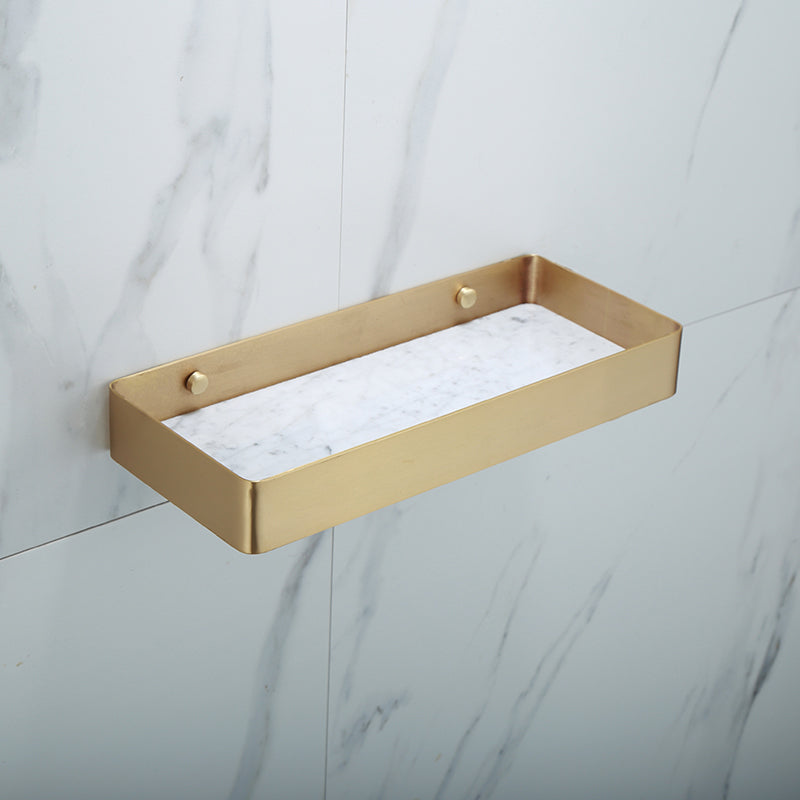 Koadclo | Polished Brass Bathroom Accessory Set - Marble Bathroom Hardware