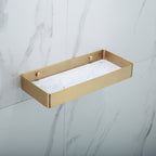 Koadclo | Polished Brass Bathroom Accessory Set - Marble Bathroom Hardware