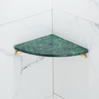 Koadclo | Polished Brass Bathroom Accessory Set - Marble Bathroom Hardware
