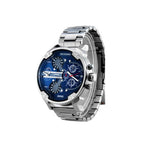 Koadclo | Stainless Steel Chronograph Quartz Watch – Premium Analog Sport Wristwatch for Men