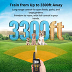 Amtn Club | 1000m Waterproof Dog Training Collar – Rechargeable, Remote Control & Adjustable for Small, Medium, and Large Dogs