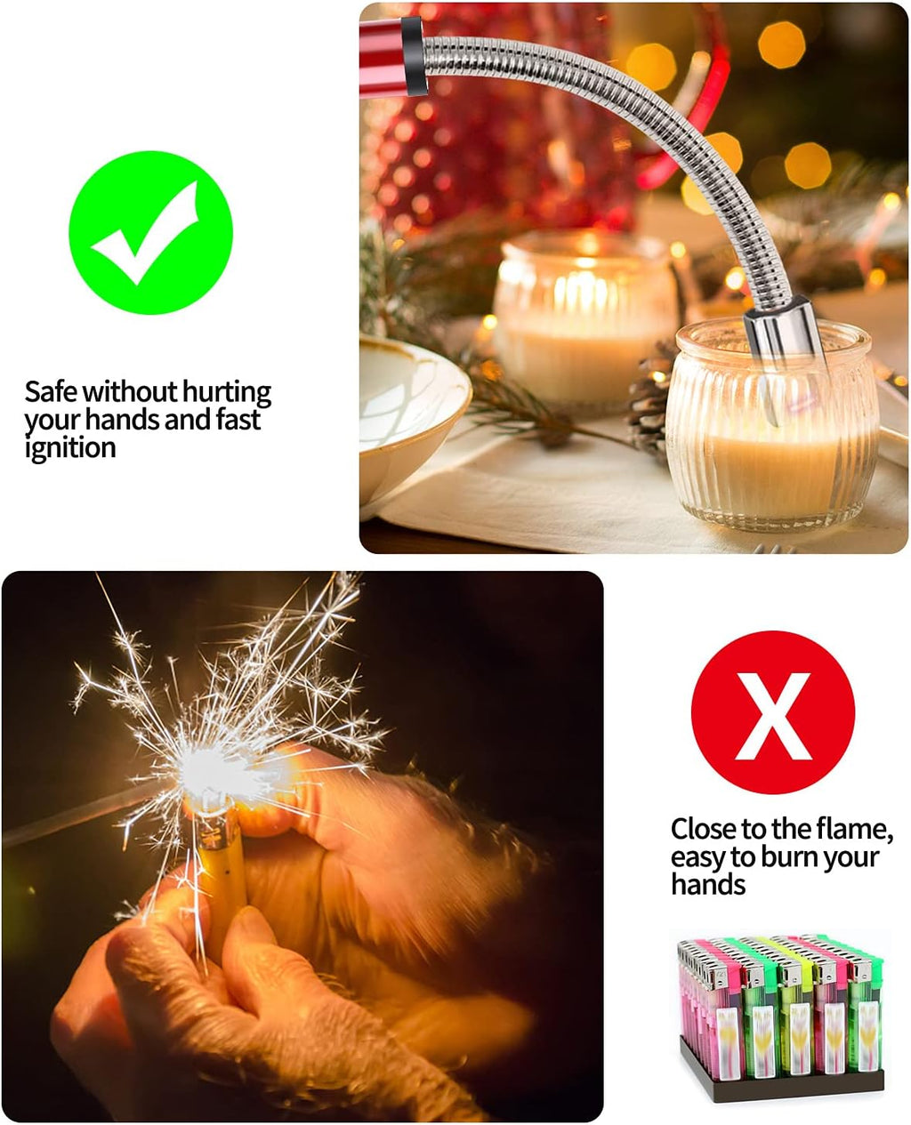 koadclo | Electric USB Lighter with Flexible Neck