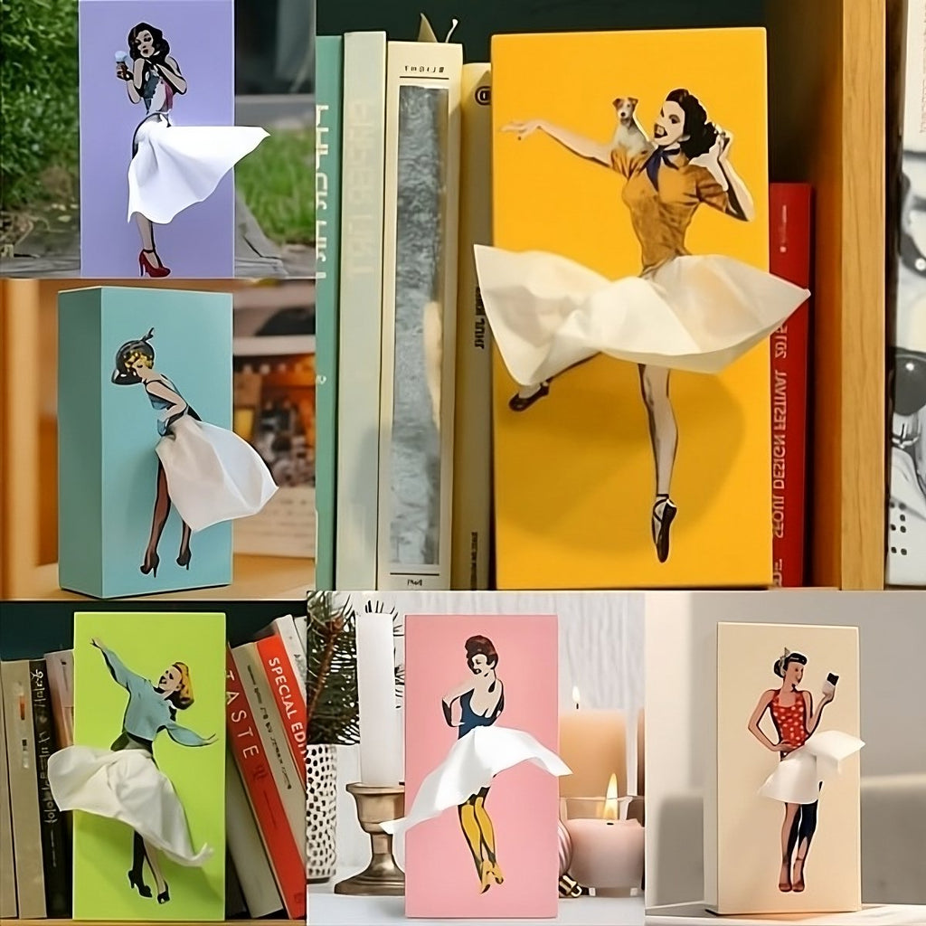 Koadclo | Flying Skirt Tissue Box