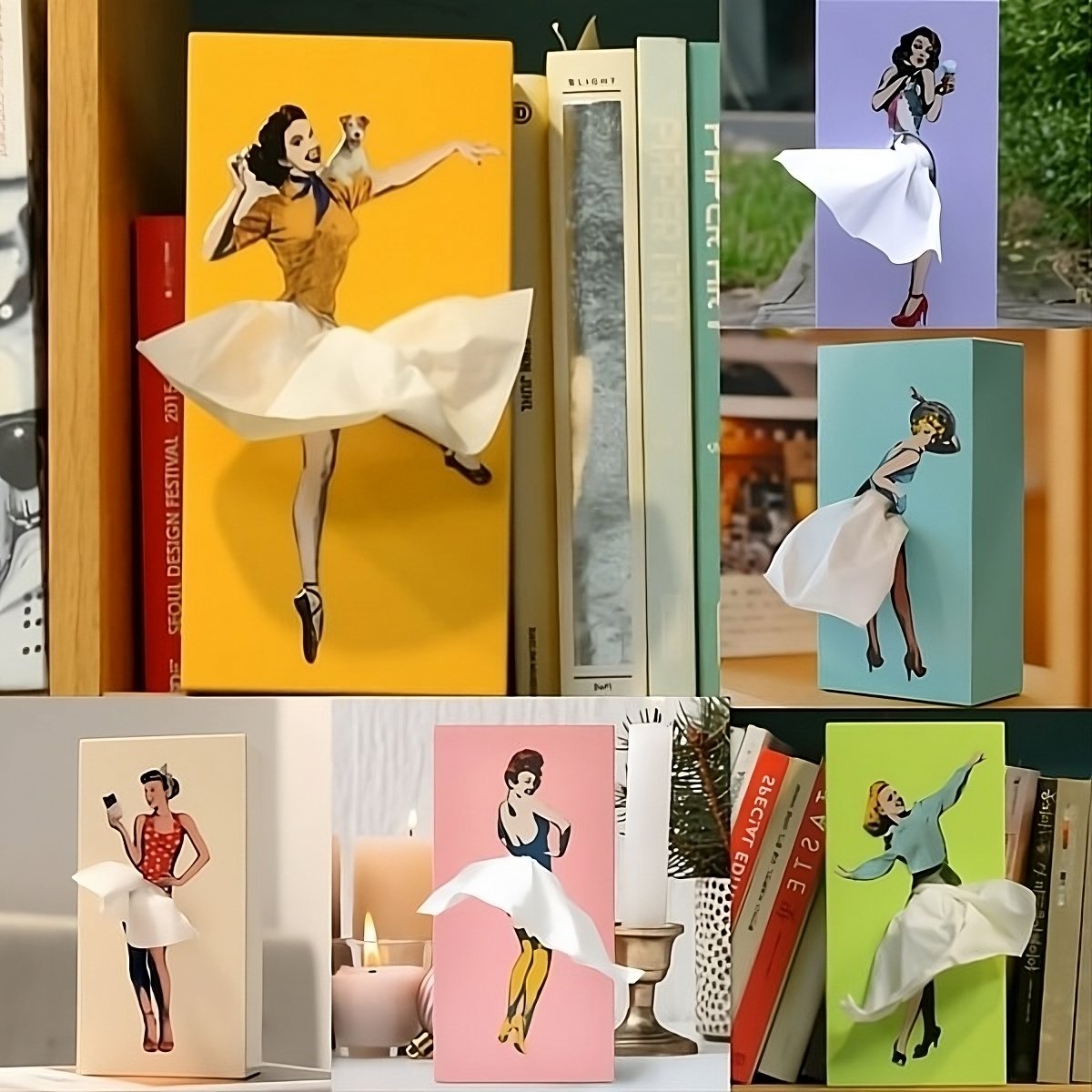 Koadclo | Flying Skirt Tissue Box