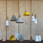 Koadclo | Minimalist Wooden Pendant Light – NordicLight Scandinavian Ceiling Lamp
